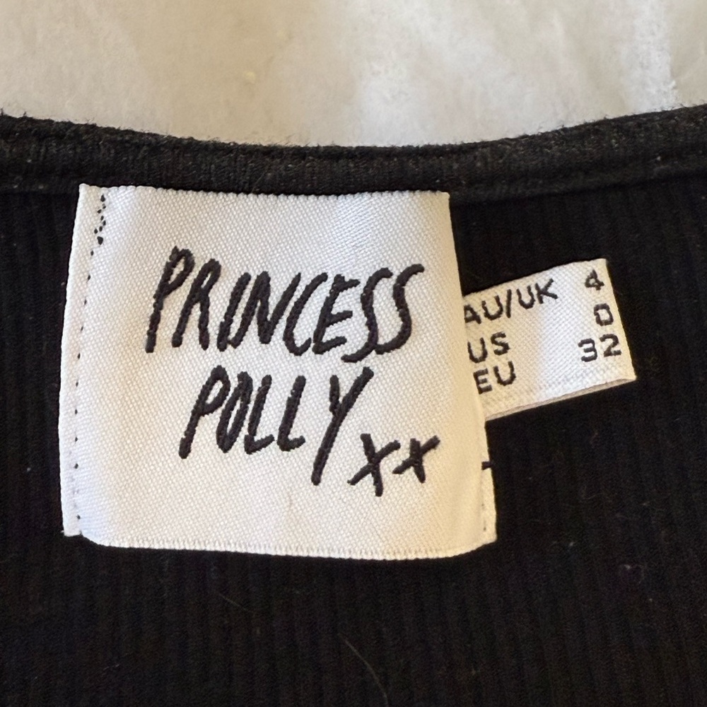Princess Polly BUXTON MINI DRESS BLACK - Picture 5 of 5
